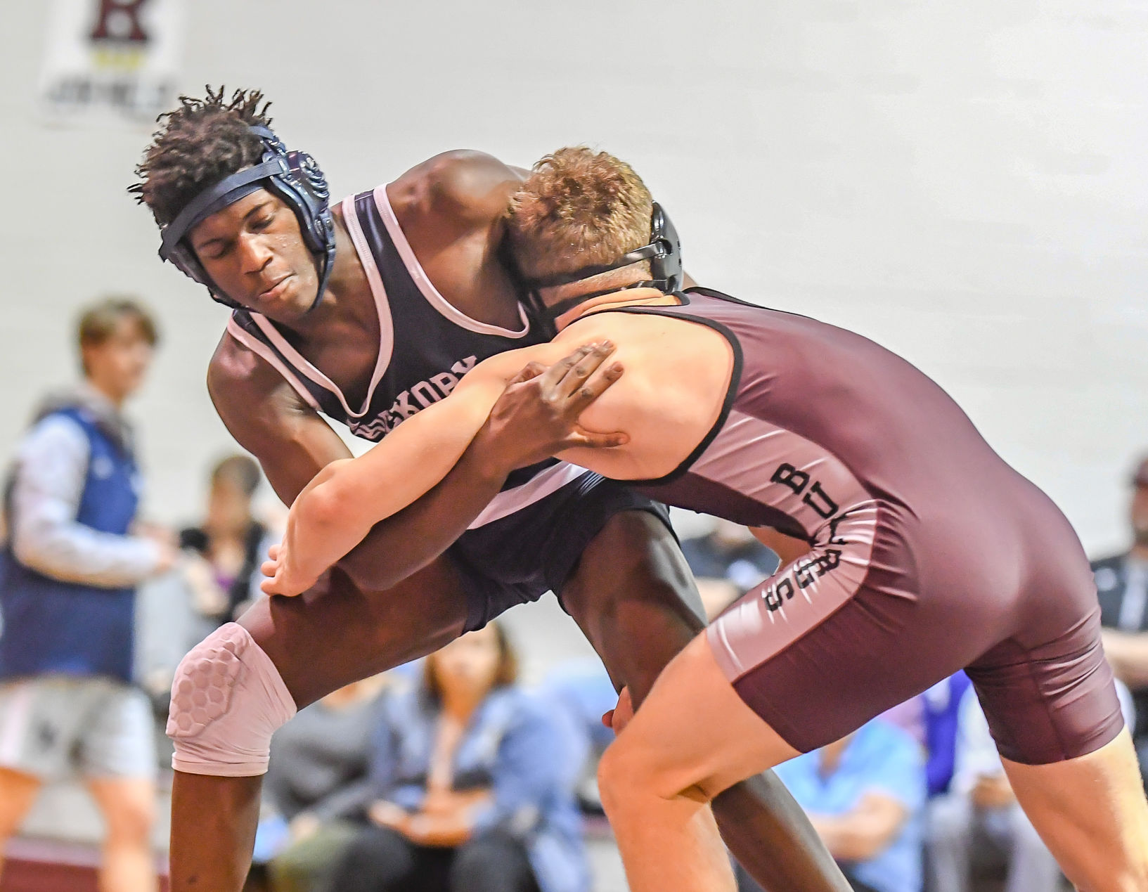 Wednesday night high school wrestling action